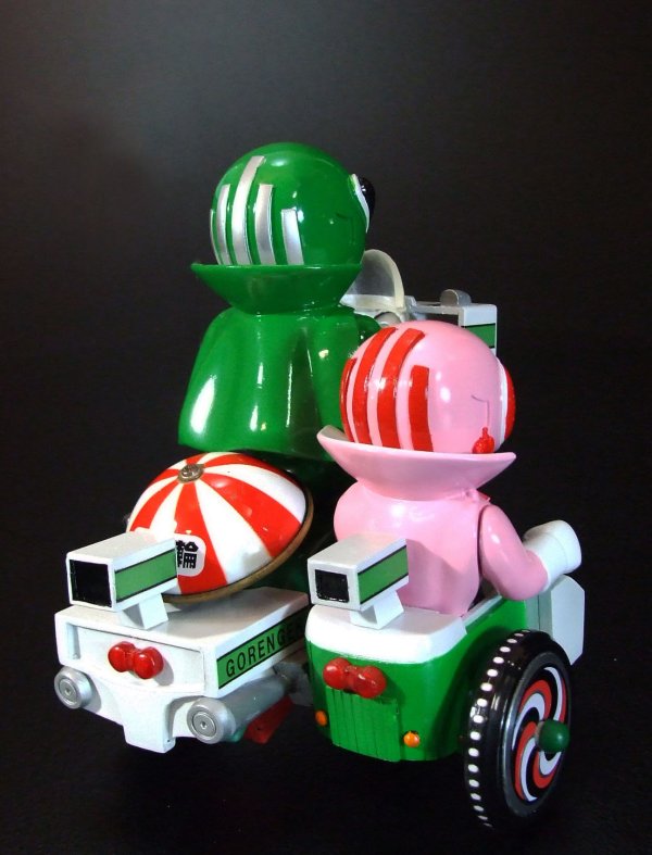 画像18: EX三輪車 秘密戦隊ゴレンジャーシリーズ (アカレンジャー Bタイプ / アオレンジャー＋キレンジャー Bタイプ / ミドレンジャー＋モモレンジャー Bタイプ)