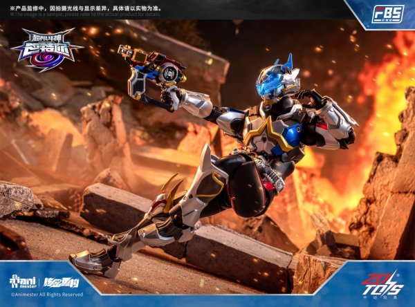 画像18: Animester×核金重構 NUCLEAR　超限闘神 F.B.S バトル 1/10スケール可動フィギュア