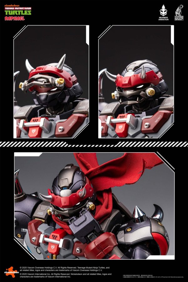 画像25: HEATBOYS HB0095 ティーンエイジ・ミュータント・ニンジャ・タートルズ ラファエロ 赤煞(あかさつ) 合金可動フィギュア