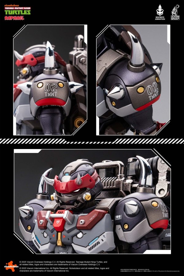 画像24: HEATBOYS HB0095 ティーンエイジ・ミュータント・ニンジャ・タートルズ ラファエロ 赤煞(あかさつ) 合金可動フィギュア