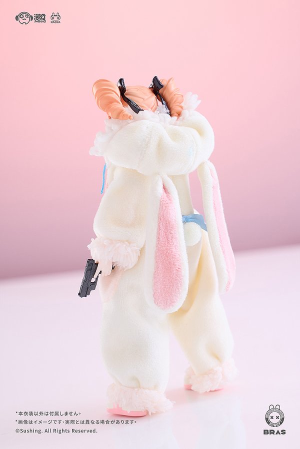 画像6: 『BUNNY RAPID ACTION SQUAD』 ふわふわパジャマセット（ドール用コスチューム）