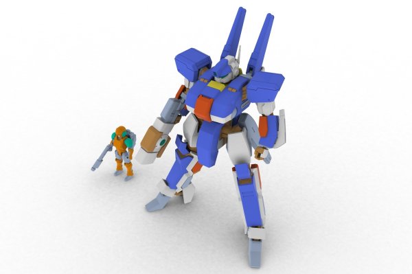 画像9: 【再販】『ウルフファング空牙2001』 1/35スケール TYPE02 天雷（TENRAI）