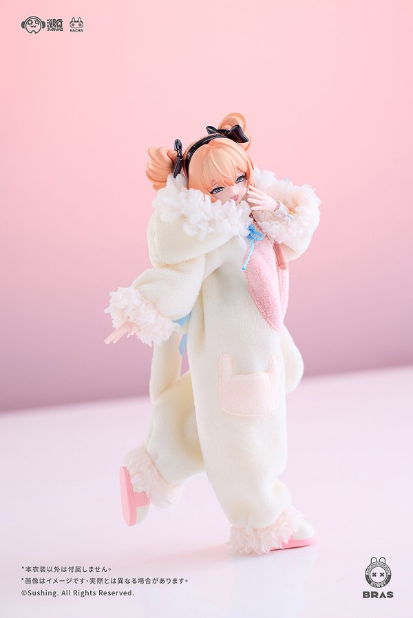 画像4: 『BUNNY RAPID ACTION SQUAD』 ふわふわパジャマセット（ドール用コスチューム）