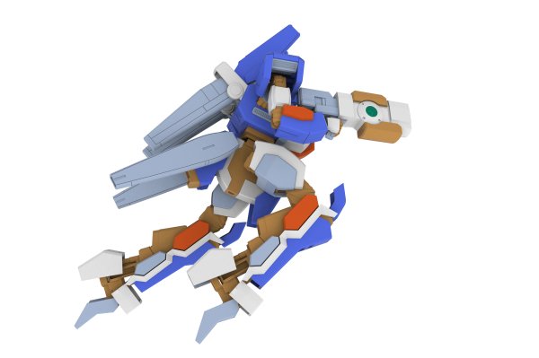 画像7: 【再販】『ウルフファング空牙2001』 1/35スケール TYPE02 天雷（TENRAI）