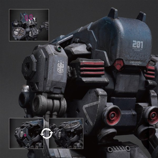 画像3: TOYS ALLIANCE LIMITED アシッドレイン 1/18スケール FAV-A141 ヴィンドガル D2L