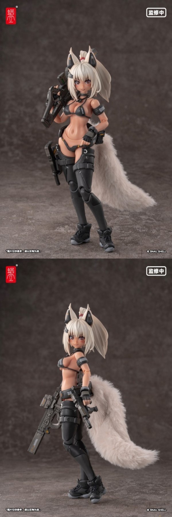 画像5: SNAIL SHELL(蝸之殻) RA-04 狐火戦姫-穂乃火 水着Ver. 1/12スケール可動フィギュア