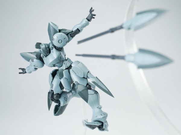 画像12: SHEIK MAINLAND ULTRA ACTION TROOPERシリーズ アクタイオーン 1/144スケールプラスチックモデルキット(ブルーグレー / ブラック)