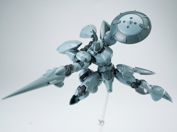 画像6: SHEIK MAINLAND ULTRA ACTION TROOPERシリーズ アクタイオーン 1/144スケールプラスチックモデルキット(ブルーグレー / ブラック)