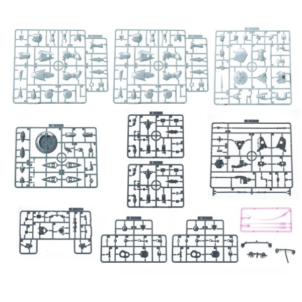 画像17: SHEIK MAINLAND ULTRA ACTION TROOPERシリーズ アクタイオーン 1/144スケールプラスチックモデルキット(ブルーグレー / ブラック)