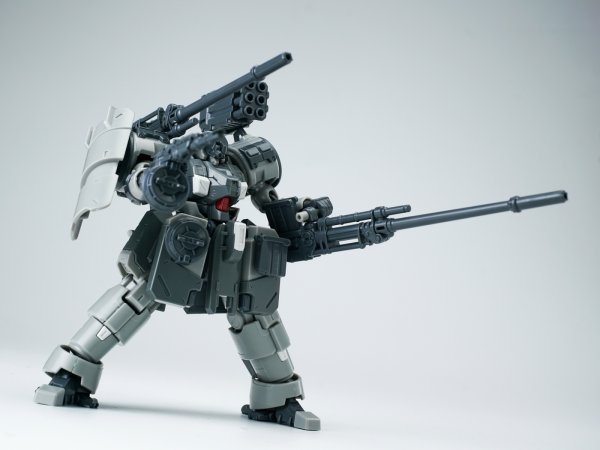 画像4: SHEIK MAINLAND ULTRA ACTION TROOPERシリーズ 砲撃型ザロヴ(ZAROV) 1/144スケール プラスチックモデルキット(グレー)