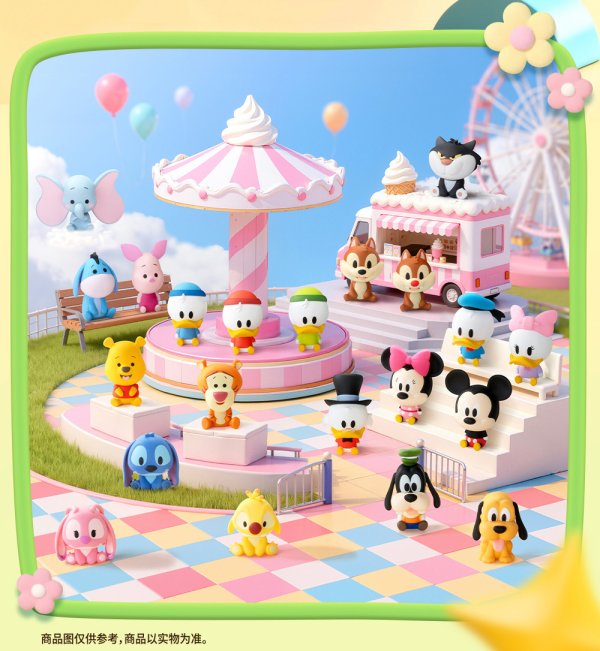 画像3: 52TOYS BLINDBOX ディズニー Miniお座りシリーズ (20個入り1BOX)