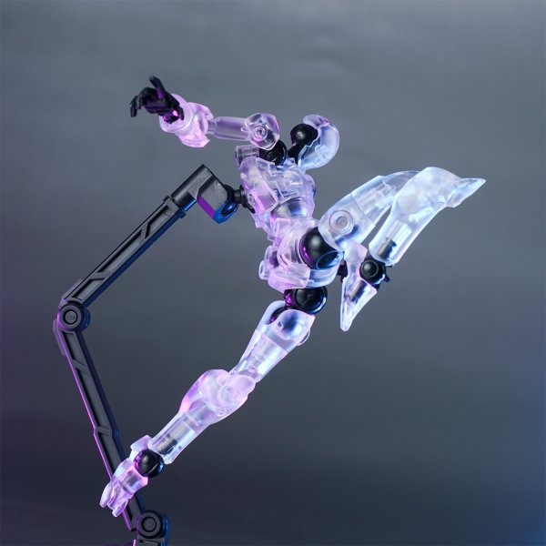 画像9: SHEIK MAINLAND 3 min projectシリーズ 強攻異人VOL.2 1/18スケールプラスチックモデルキット (グリーン / トランスペアレント / ディープシルバー / トランスペアレントメタリック)