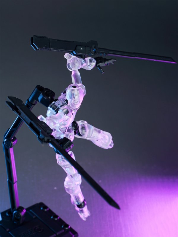 画像11: SHEIK MAINLAND 3 min projectシリーズ 強攻異人VOL.2 1/18スケールプラスチックモデルキット (グリーン / トランスペアレント / ディープシルバー / トランスペアレントメタリック)