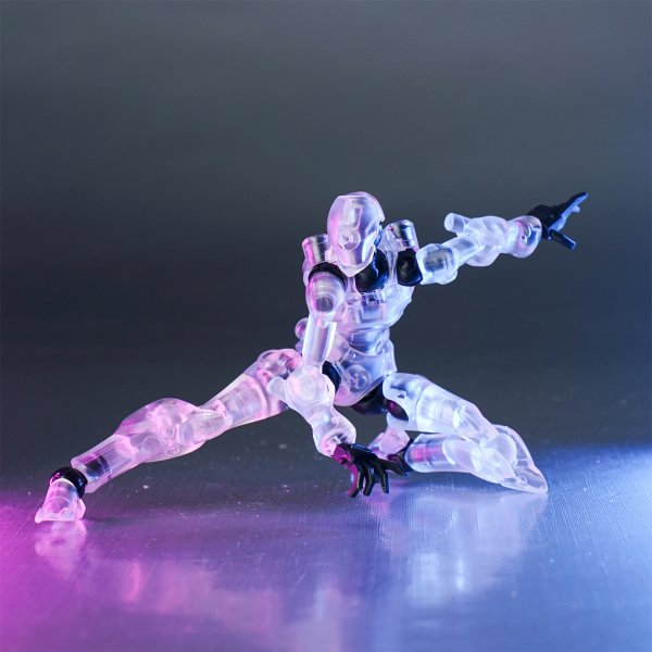 画像8: SHEIK MAINLAND 3 min projectシリーズ 強攻異人VOL.2 1/18スケールプラスチックモデルキット (グリーン / トランスペアレント / ディープシルバー / トランスペアレントメタリック)