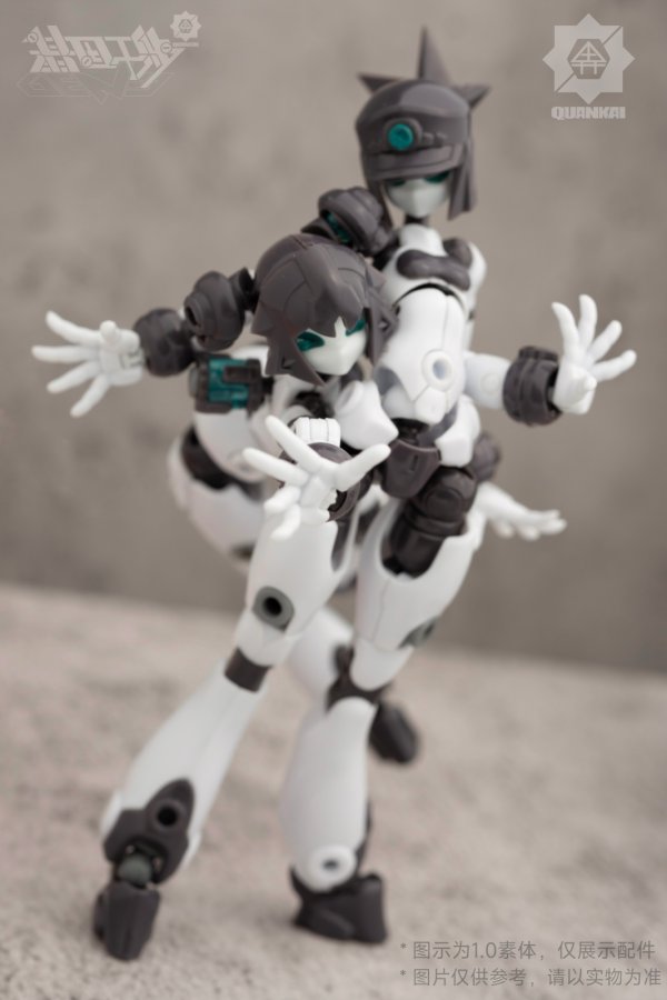 画像13: QUANKAI Studio Gene Interference(ジーンインターフェアランス)シリーズ QK-ST-002 1/12スケール プラスチックモデルキット