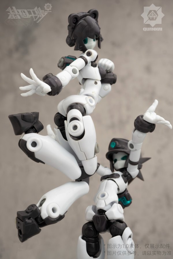 画像12: QUANKAI Studio Gene Interference(ジーンインターフェアランス)シリーズ QK-ST-002 1/12スケール プラスチックモデルキット