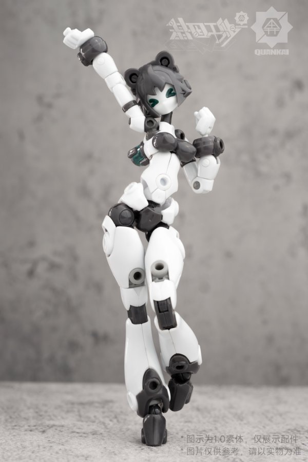画像1: QUANKAI Studio Gene Interference(ジーンインターフェアランス)シリーズ QK-ST-002 1/12スケール プラスチックモデルキット