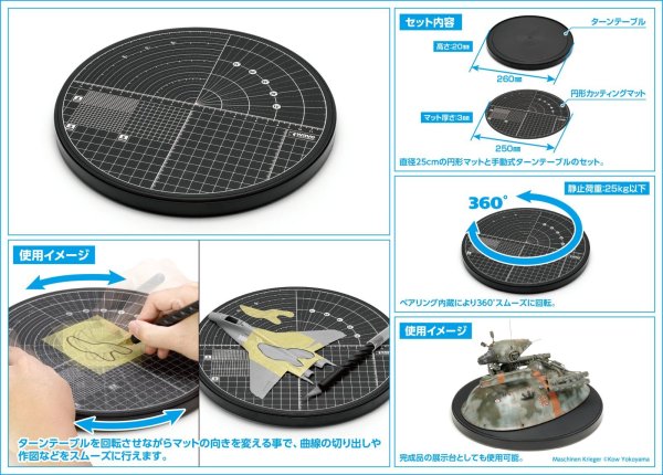 画像1: HGロータリーカッティングマット