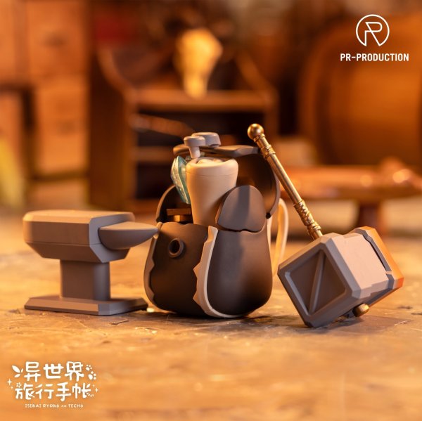 画像8: PR Production 異世界旅行の手帳シリーズ 03 新人鍛冶師 ヘイリー・スミス プラスチックモデルキット