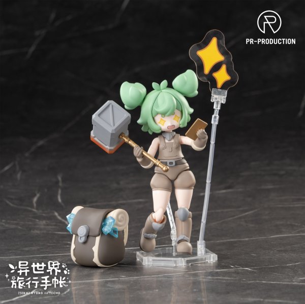 画像6: PR Production 異世界旅行の手帳シリーズ 03 新人鍛冶師 ヘイリー・スミス プラスチックモデルキット