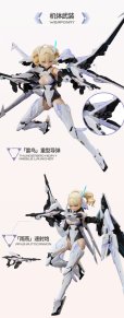 画像9: MS GENERAL(将魂姫)×Mecha BREAK 矛隼(ファルコン) プラスチックモデルキット (9)