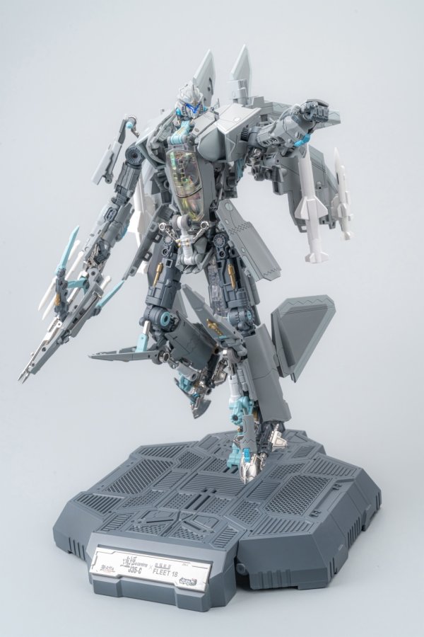 画像3: TOUCH TOYS J35-C 乾岡極 逍鰩(しょうよう) 艦載機Ver. 合金変形玩具