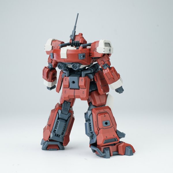 画像3: SHEIK MAINLAND ULTRA ACTION TROOPERシリーズ 轟魔(ごうま) 1/144スケール プラスチックモデルキット (レッド / グリーン)