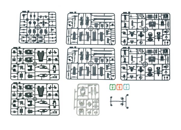 画像48: SHEIK MAINLAND ULTRA ACTION TROOPERシリーズ 轟魔(ごうま) 1/144スケール プラスチックモデルキット (レッド / グリーン)