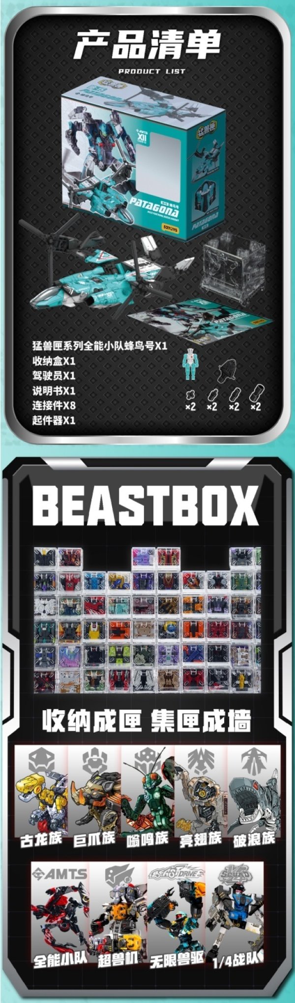 画像9: 52TOYS BEASTBOX AMTS パタゴナ