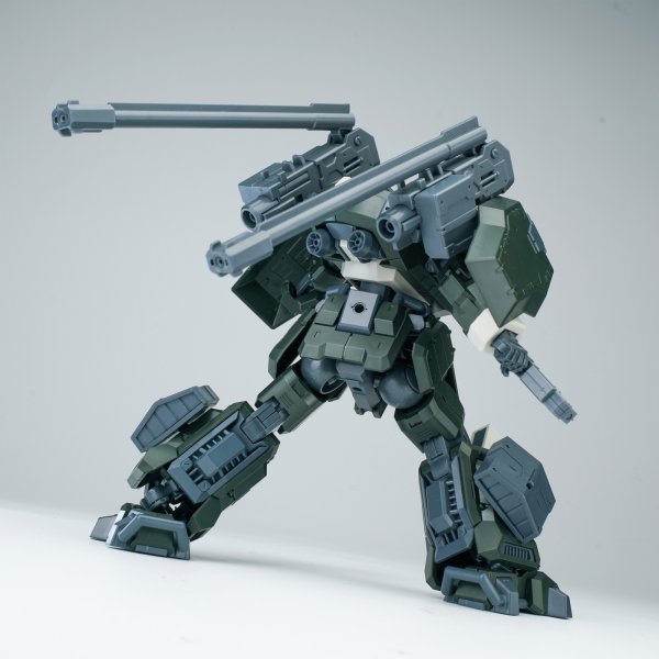 画像38: SHEIK MAINLAND ULTRA ACTION TROOPERシリーズ 轟魔(ごうま) 1/144スケール プラスチックモデルキット (レッド / グリーン)