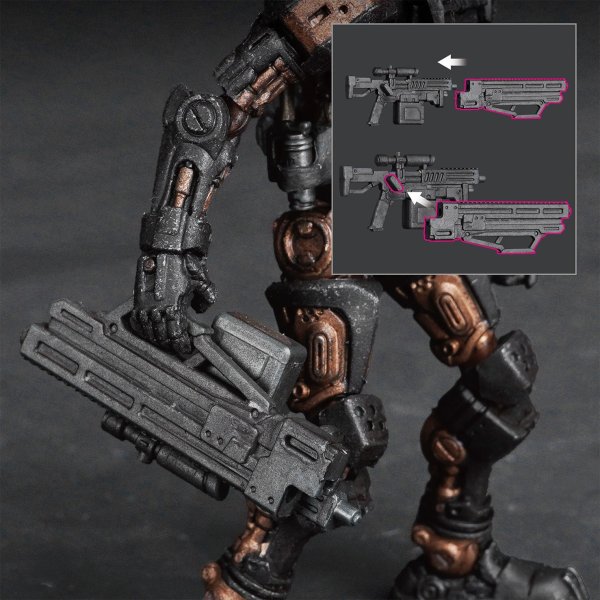 画像4: TOYS ALLIANCE LIMITED アシッドレイン 1/18スケール FAV-A144 スーパースカル シミュパペットP5