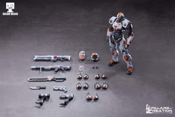 画像1: Dream Weave Pillar of Creation(ピラー・オブ・クリエイション)シリーズ Kane(ケイン) パワーアーマー 1/12スケール可動フィギュア