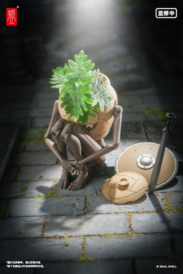 画像12: SNAIL SHELL(蝸之殻) RPG-09 壺ミミック 1/12スケール可動フィギュア