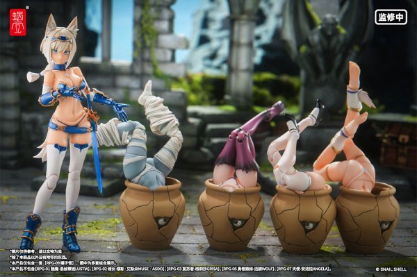 画像20: SNAIL SHELL(蝸之殻) RPG-09 壺ミミック 1/12スケール可動フィギュア