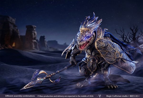 画像16: Magic Craftsman studio(魔匠工房) Temple of Chaos(テンプル・オブ・ケイオス)シリーズ Sobek(セベク) Desert Colossus Crocodile(デザート・コロッサス・クロコダイル) 1/12スケール可動フィギュア