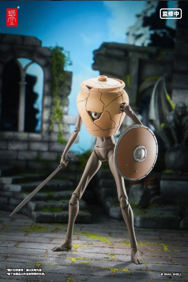 画像9: SNAIL SHELL(蝸之殻) RPG-09 壺ミミック 1/12スケール可動フィギュア