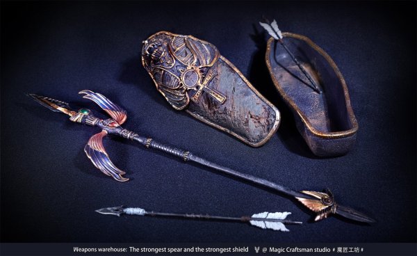 画像2: Magic Craftsman studio(魔匠工房) Temple of Chaos(テンプル・オブ・ケイオス)シリーズ Sobek(セベク) Desert Colossus Crocodile(デザート・コロッサス・クロコダイル) 1/12スケール可動フィギュア