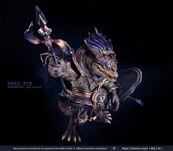 画像7: Magic Craftsman studio(魔匠工房) Temple of Chaos(テンプル・オブ・ケイオス)シリーズ Sobek(セベク) Desert Colossus Crocodile(デザート・コロッサス・クロコダイル) 1/12スケール可動フィギュア