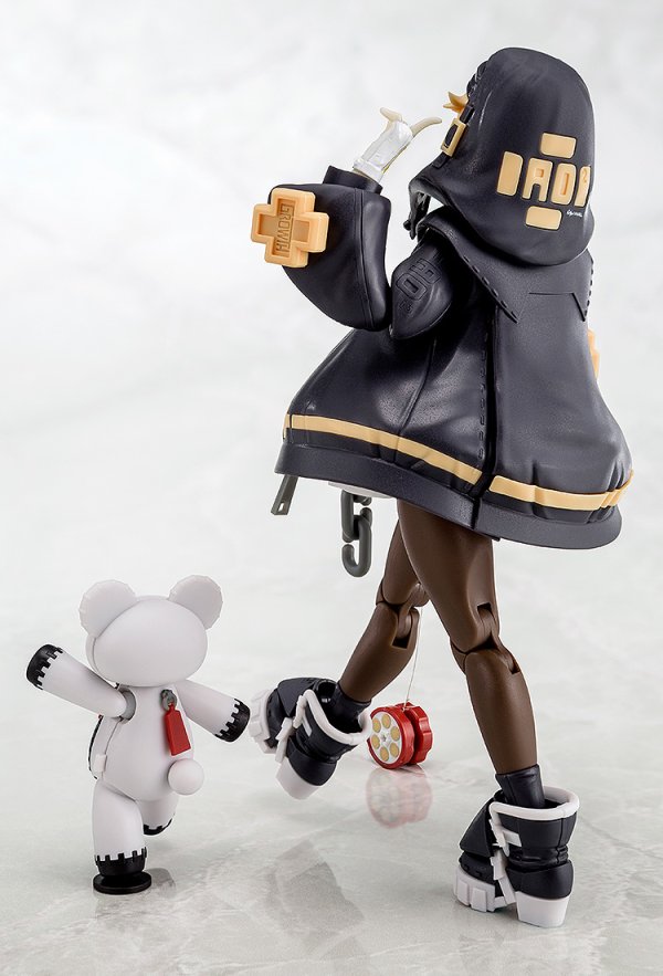 画像11: GUILTY GEAR -STRIVE- ブリジット 可動プラスチックモデルキット BLACK COLOR Ver.