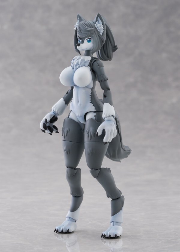 画像4: けもプラ No.KP-03 ハイイロオオカミ 各種