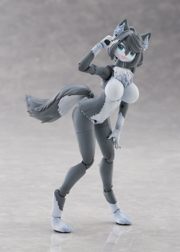 画像11: けもプラ No.KP-03 ハイイロオオカミ 各種