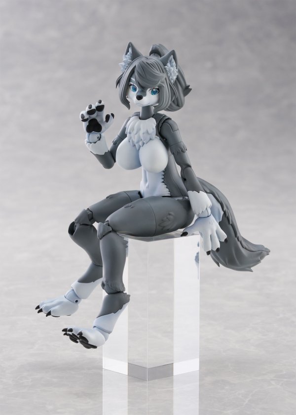 画像8: けもプラ No.KP-03 ハイイロオオカミ 各種