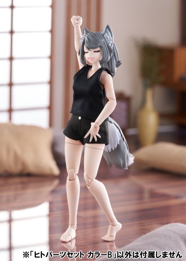 画像27: けもプラ No.KP-03 ハイイロオオカミ 各種