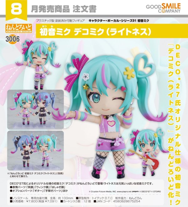 画像1: ねんどろいど 初音ミク デコミク（ライトネス）