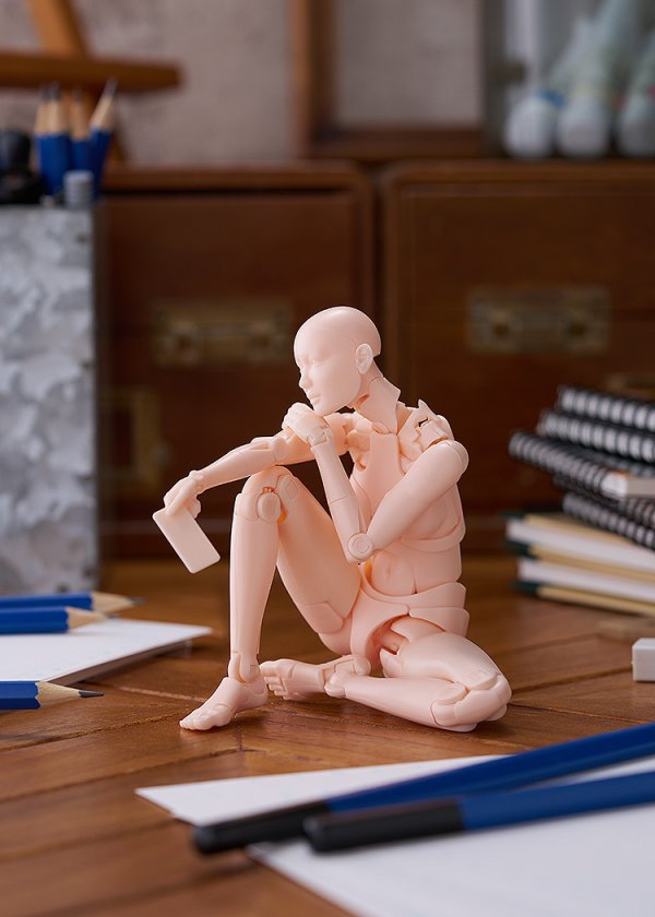 画像18: 西村式デッサン人形 オリーブさん (GRAY / FLESH)