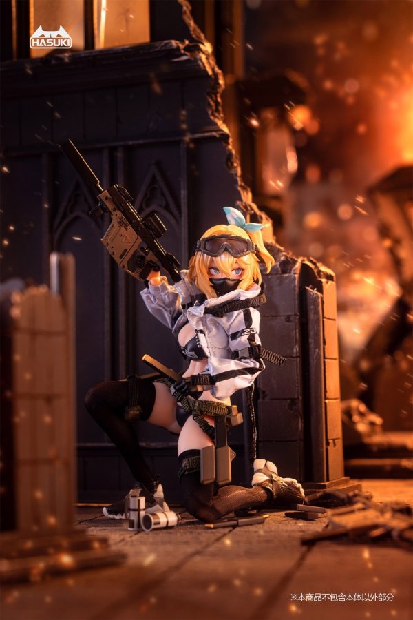 画像7: HASUKI POCKET ART シリーズ PA012 CARDINAL BLADE(カーディナル・ブレード)メリナ 1/12スケール可動フィギュア