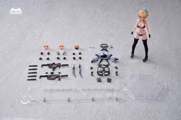 画像3: HASUKI POCKET ART シリーズ PA012 CARDINAL BLADE(カーディナル・ブレード)メリナ 1/12スケール可動フィギュア