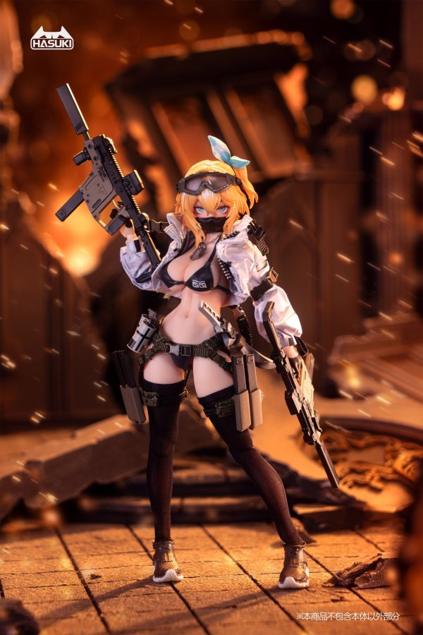 画像4: HASUKI POCKET ART シリーズ PA012 CARDINAL BLADE(カーディナル・ブレード)メリナ 1/12スケール可動フィギュア