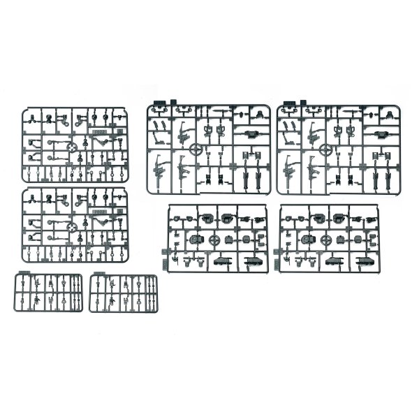 画像7: SHEIK MAINLAND 3 min project(スリーミニッツプロジェクト)シリーズ FENRIR(フェンリル) 1/18スケールプラスチックモデルキット (ブルー / メタリックブラック / イエロー / グレー / グリーン)