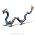 神型科技(SHENXING TECHNOLOGY) 真龍シリーズ プラスチックモデルキット (青龍王 / 元龍王 / 白龍王 / 黒龍王)